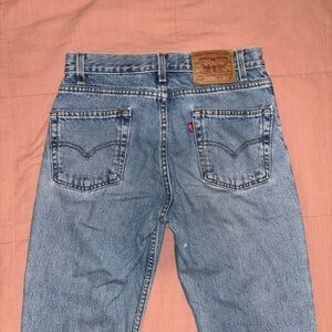 Vintage Levi's 512  Light Blue Tapered Jeans